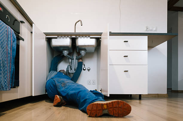 Professional Plumbing technician working in Cape Charles, VA